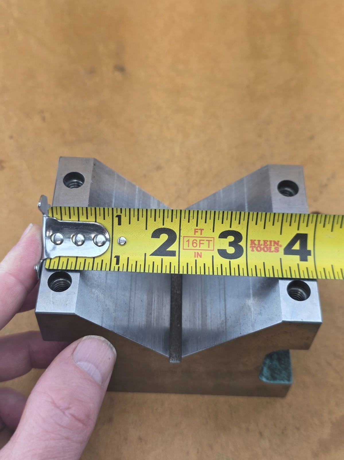 TWO USED TAFT PEIRCE V-BLOCKS MACHINIST TOOLING 4 X 3X 3