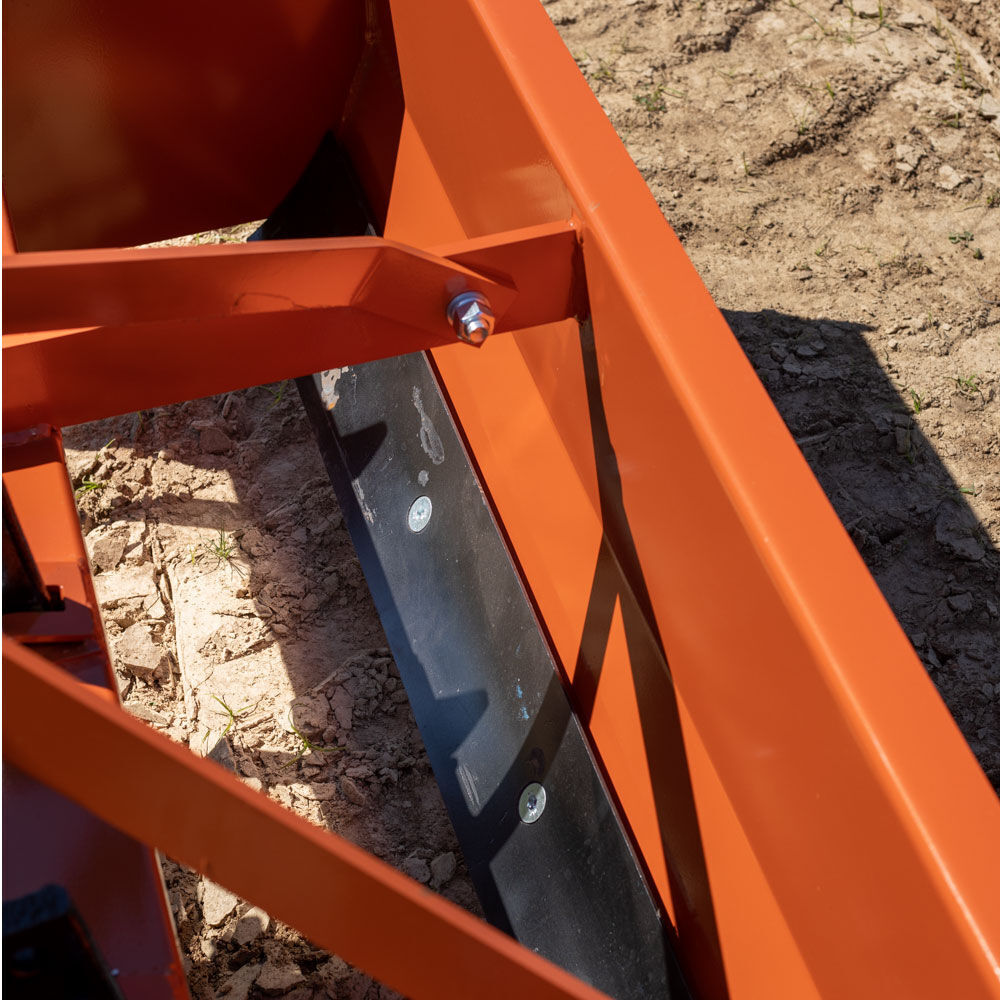 Titan Attachments 3 Point 4FT Rear Box Blade Scraper Grader, Cat 0 and 1