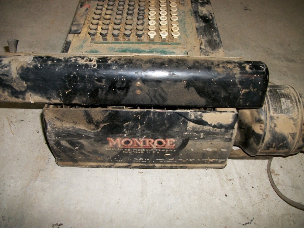Vintage Monroe Calculating Machine