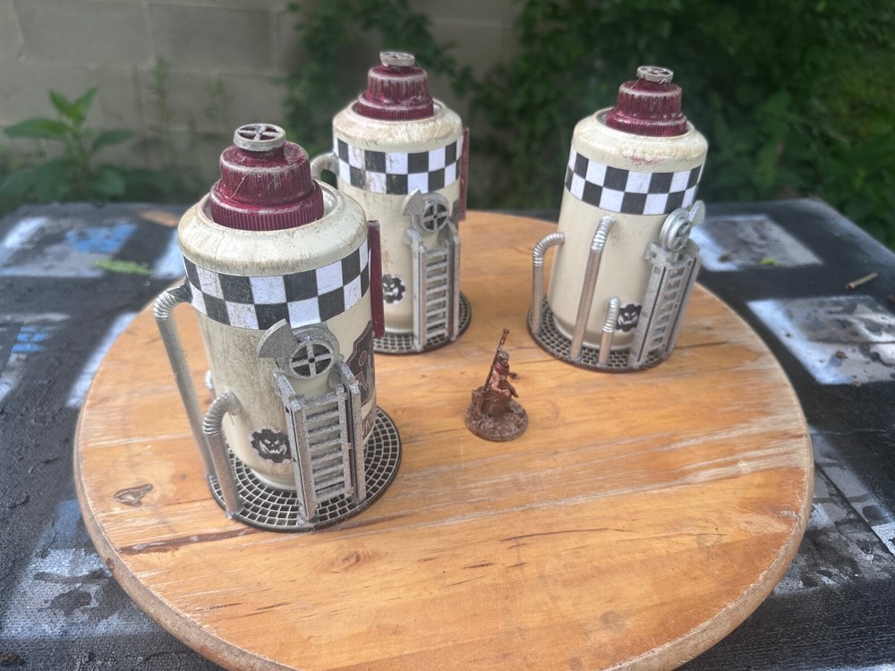 Sci-Fi Terrain pieces 40 – Tabletop Gaming scratch built.