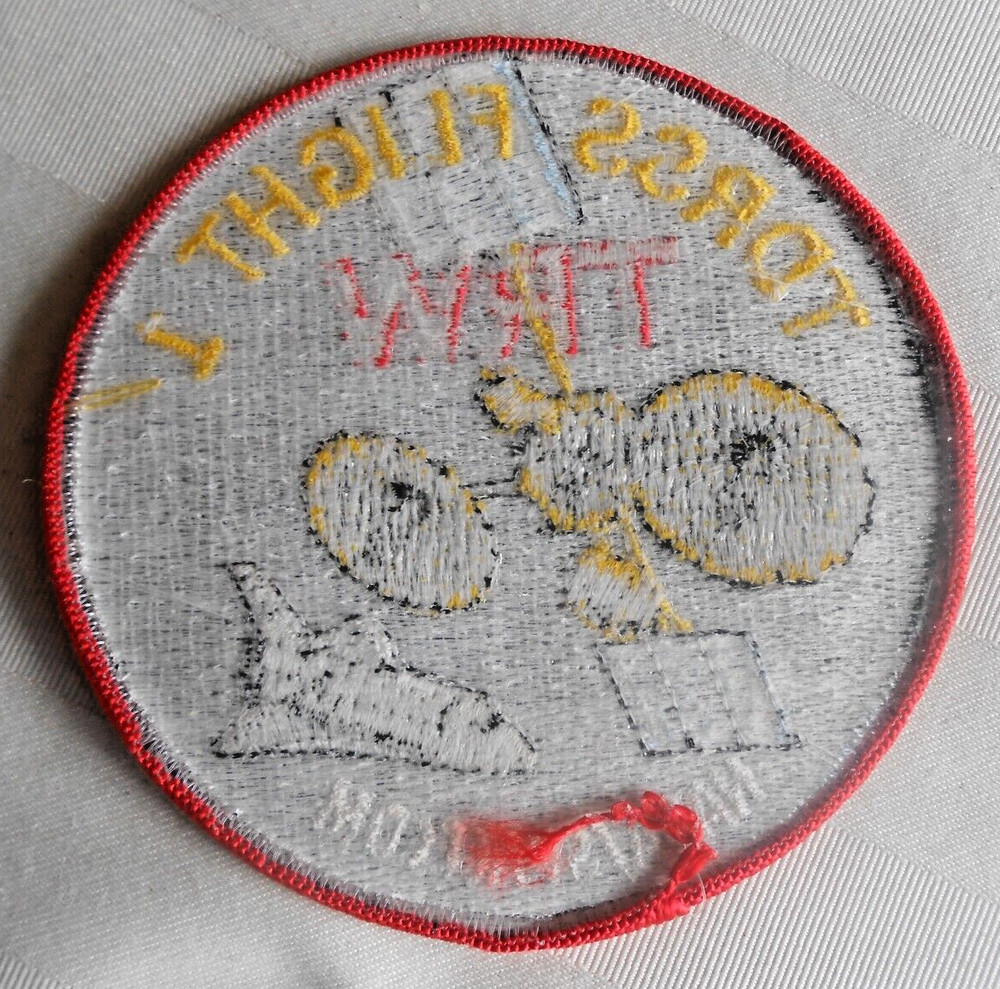 NASA/SPACECOM TDRSS Flight 1 TRW NASA/Spacecom 4" Patch Unused