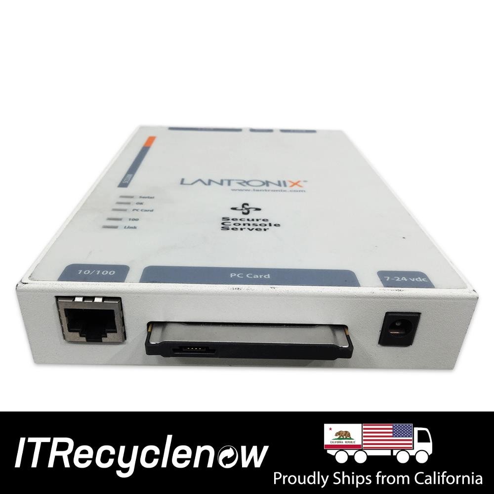Lantronix SCS200 Serial Secure Console Server Terminal 100Mbps Ethernet
