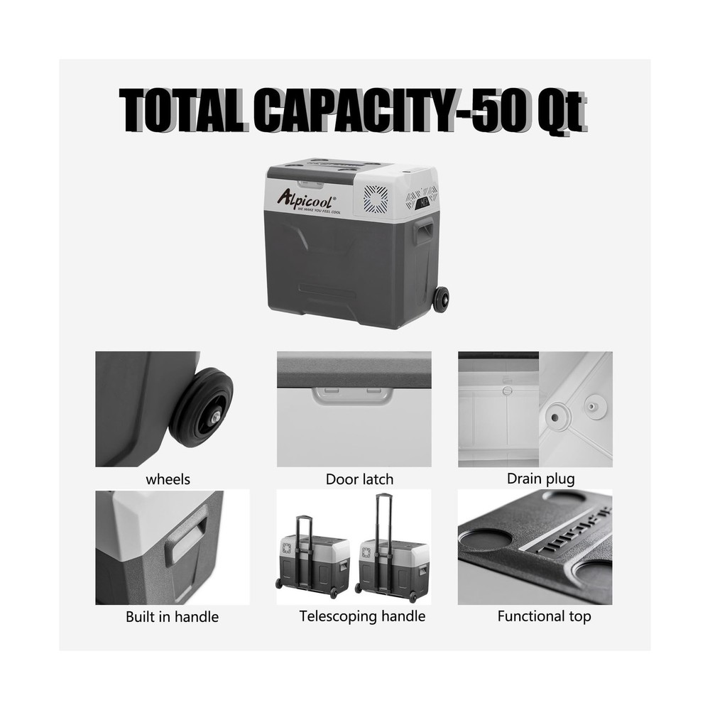 Alpicool Portable Refrigerator CX30