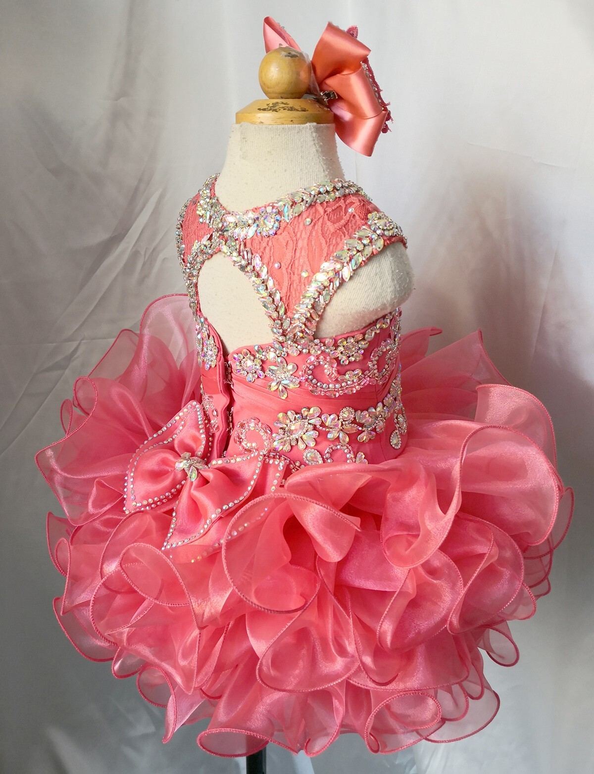 Jenniferwu Pageant Party Princess Birthday Dresses Tulle Tutu Dress for Girls