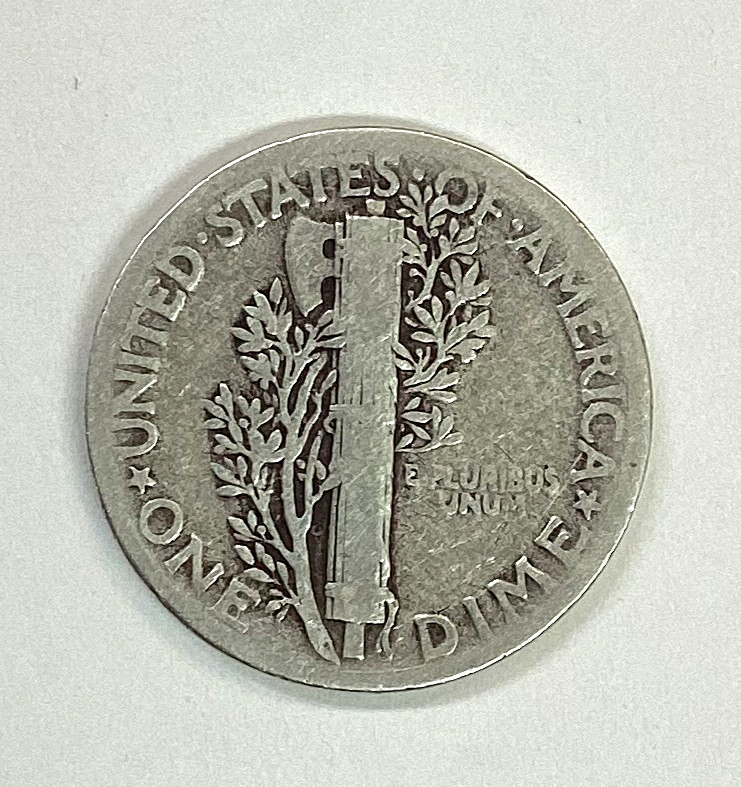 1941 Mercury Silver Dime - Free Shipping