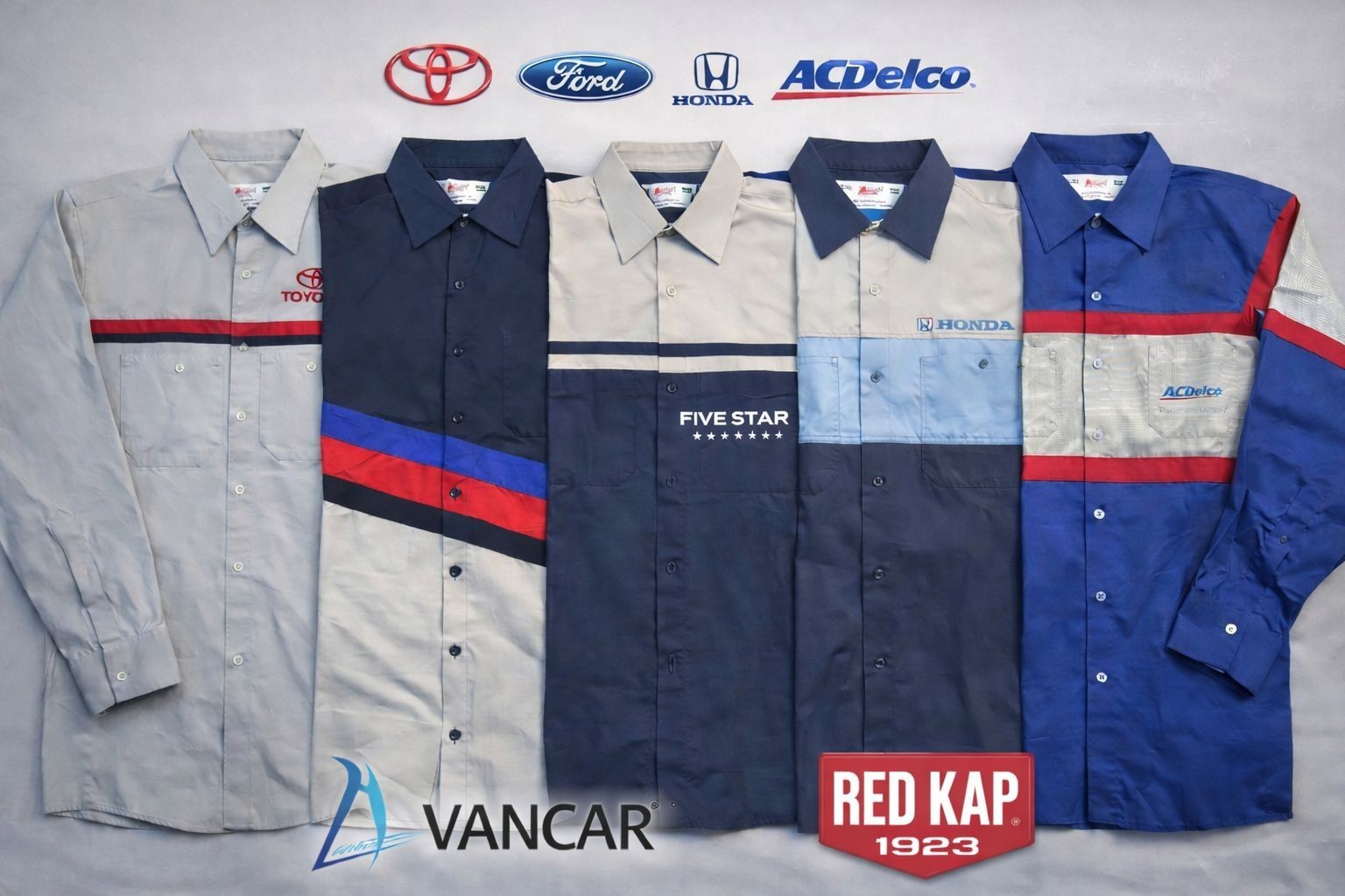 Red Kap Men's Standard Performance Long Sleeve Technician Shirt