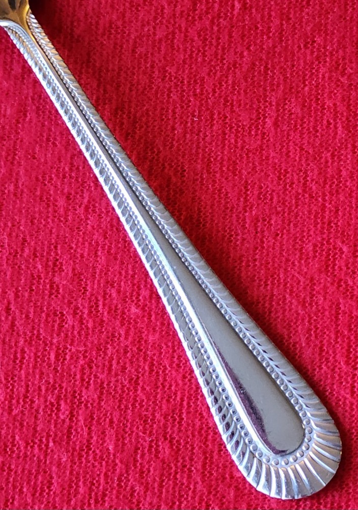 Wallace WICKHAM Stainless Glossy Silverware Flatware Full Bead Border U SELECT