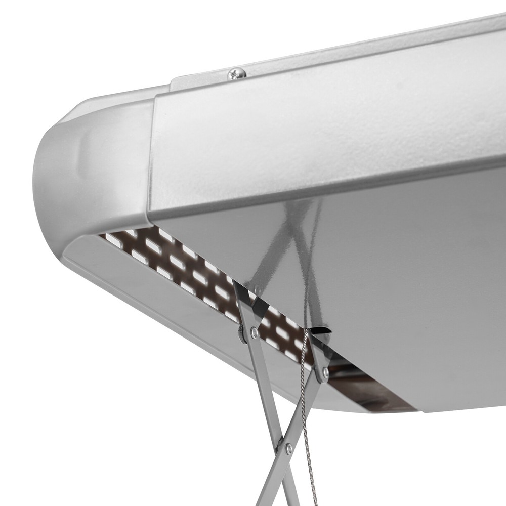 Ceiling-Mounted Electric Retractable Drying Rack with LED Light & 8 Rods