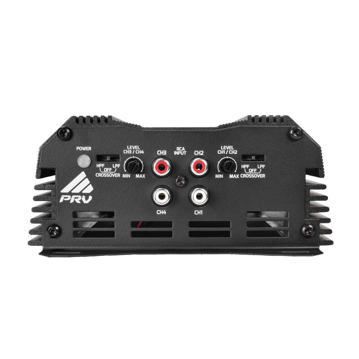 PRV MDX1200.4 2 Ohm Mini 4 Channel Amp 4x 300 Watts Compact Car Audio Amplifier