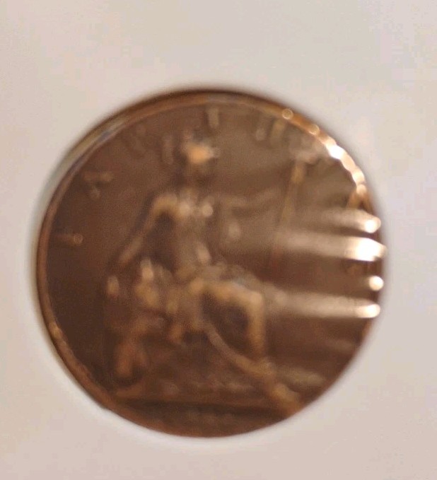 1918 British Farthing - George V