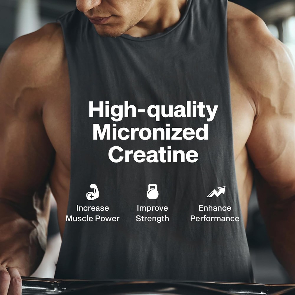 Micronized Creatine Supplement - Muscle Recovery & Builder-