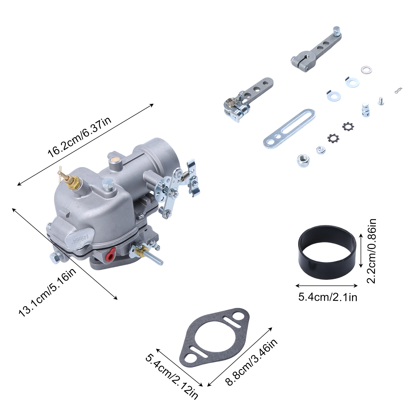 New Carburetor for Massey Ferguson Tractors 65 3165 165 194996M93 517099M93 USA