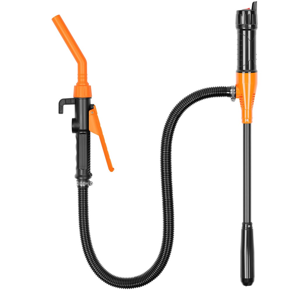 2.4 GPM Powered Battery Quick Liquid Fuel Transfer Pump with Flow Control Nozzle