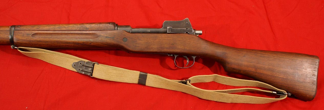 Long WWI Kerr N0-Buckl Sling for M1917 Enfield or Thompson SMG