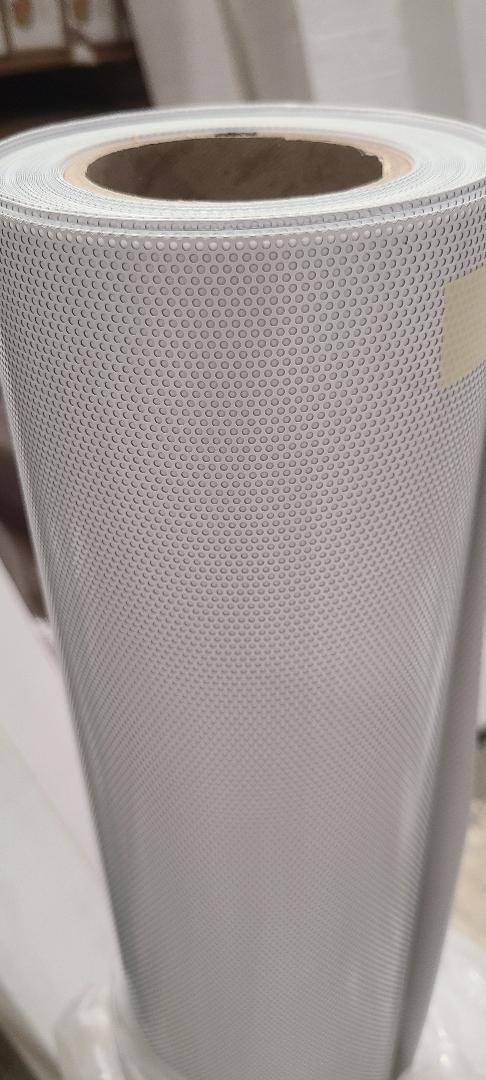 Window Perf White & Black Print Vinyl One-Way Vision Decal 70/30 Solvent & Latex