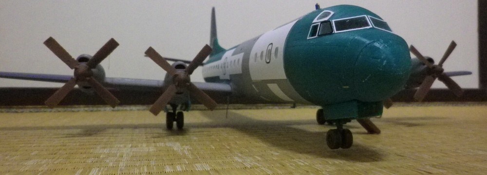 Lockheed L-188A Electra (3D fabricated 1/72 ABS kit)