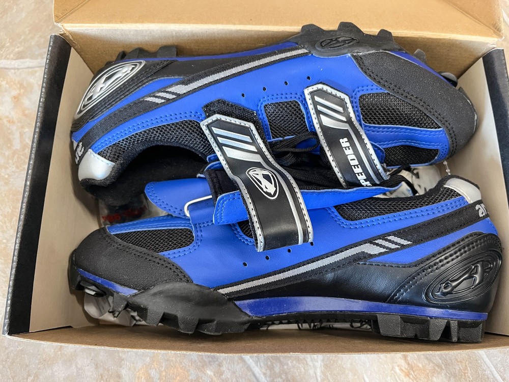 Answer Speeder Clipless Shoes + SPD Cleats +Time Cleats Size 9