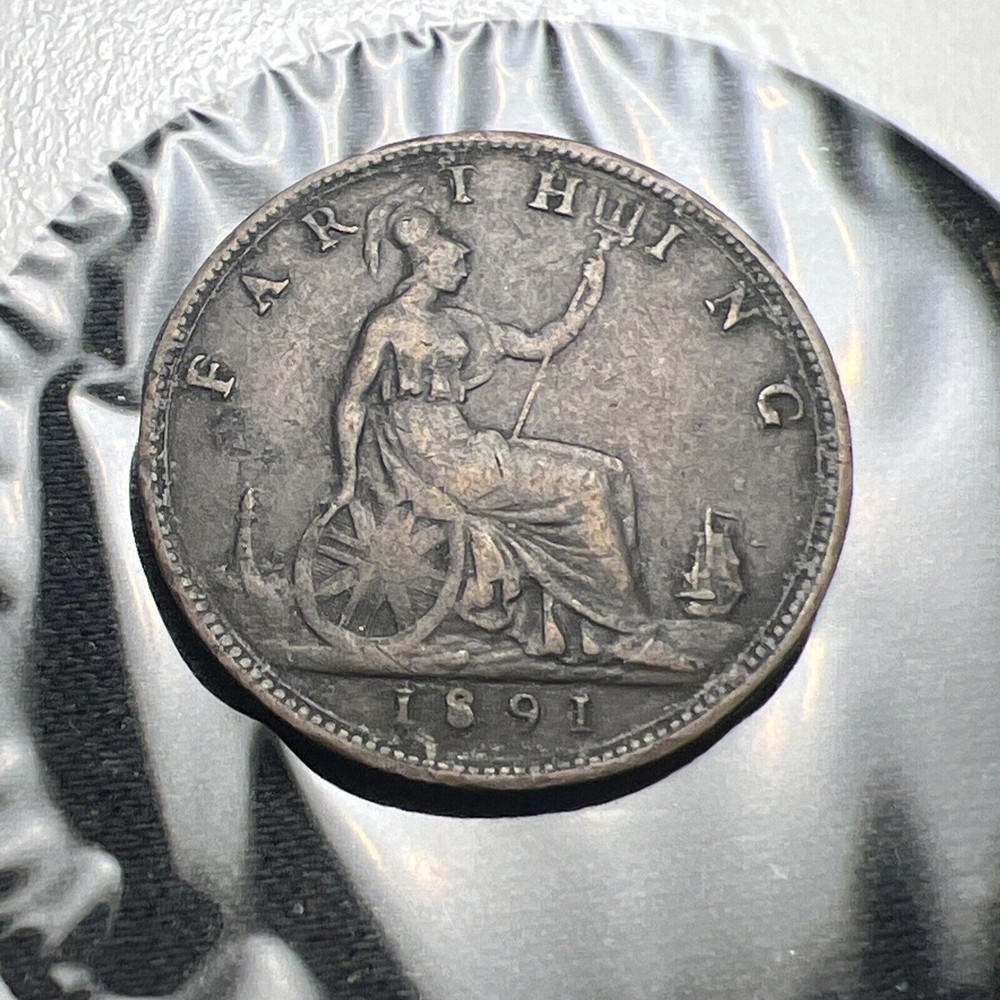 1891 Great Britain 1 Farthing X2031