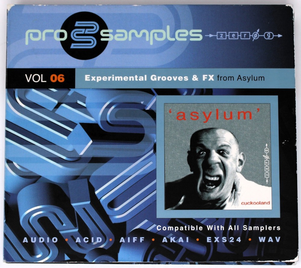 Zero-G Pro Samples 06 Experimental Grooves Sample/Sound Library/Sampling 2 CD