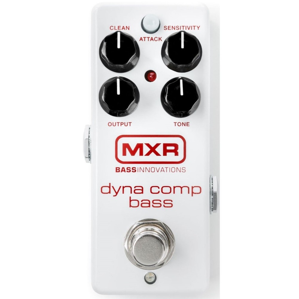 MXR M282 Dyna Comp Bass Compressor Effects Pedal with Cables