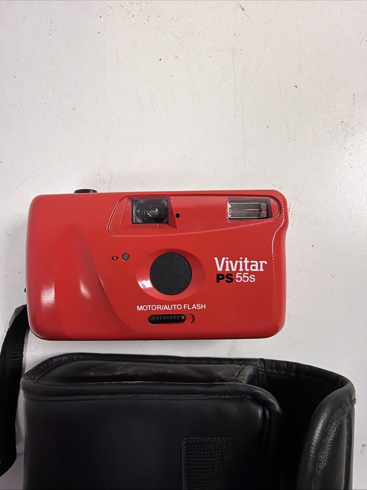 VIVITAR PS55S CAMERA WITH CASE *AS IS
