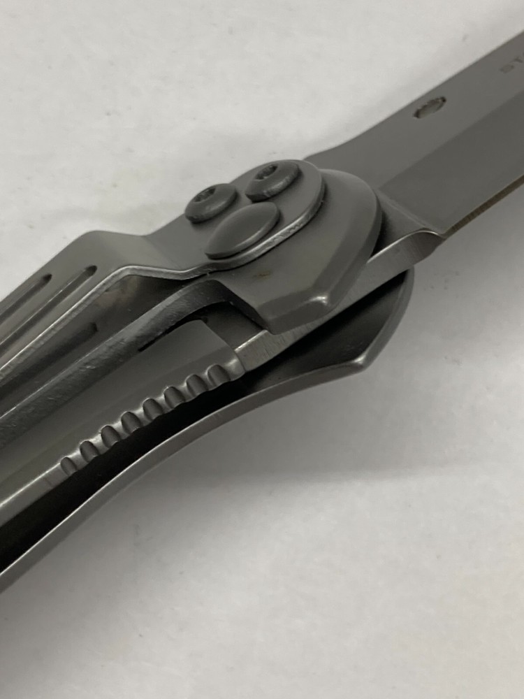 Maple Tactical Folder, Plain Tanto Point, Gray C-2013