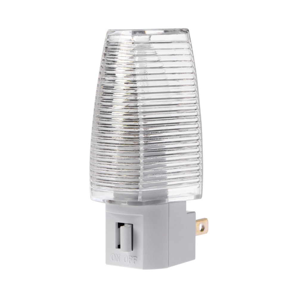 4PCS Plug in Night Light with Manual On/Off Switch - Includes 4W Bulb