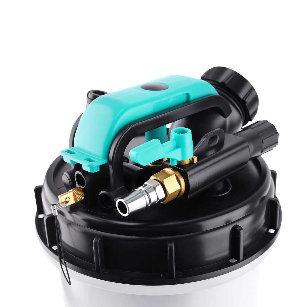 Garage Fluid Extractor 9.5L Manual Pneumatic Tool with Leak Proof Construction