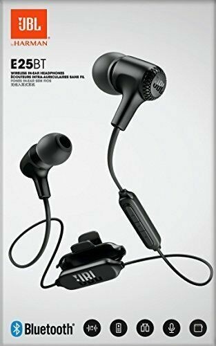 JBL E25BT Bluetooth earphone Black multi point correspondence / call possibility