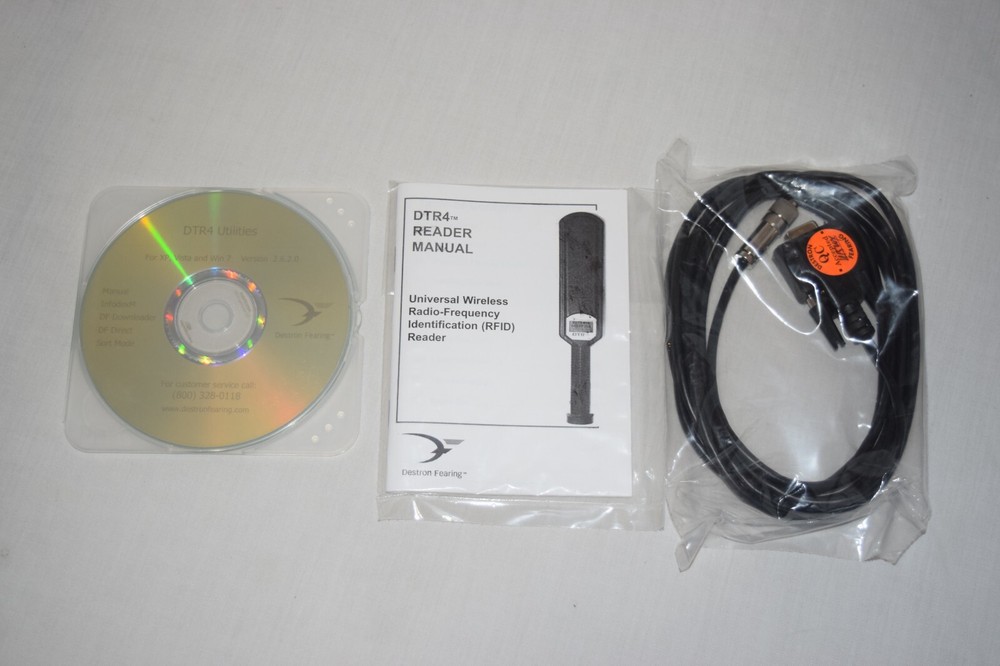 Destron Fearing Bluetooth Enabled Micro Chip Reader DTR4 Livestock Cattle - NEW