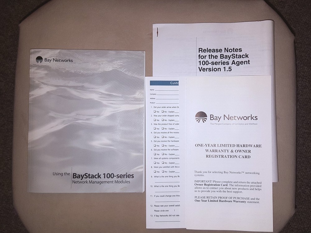 NEW - BAY NETWORKS BAYSTACK ETHERNET SNMP NMM NETWORK MODULE