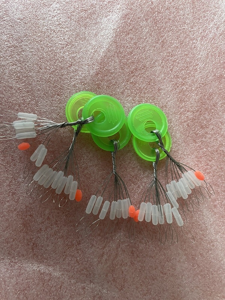 80 X Mix Sliding Float Stops Rubber Grippa Barrel Rig Buffer Line Braid Fishing