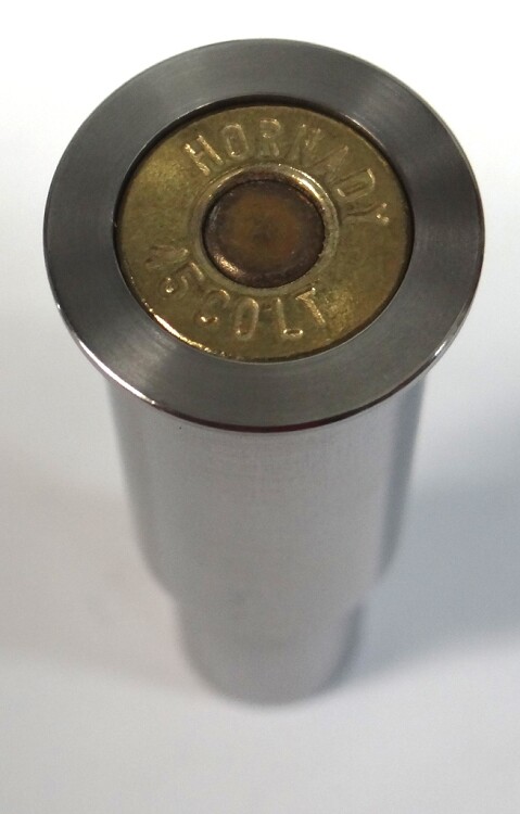 577/450 Martini Henry to 45 Colt Adapter - Stainless Reducer - Free Case&Ship
