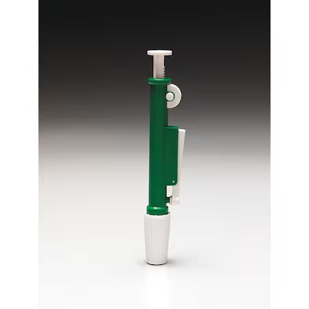 Pipette Pumps, Green, 10Ml, 4Ymp8