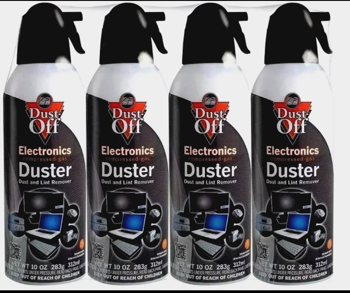 Falcon Dust-Off Compressed Gas Duster (10oz., 4 Pack). Free shipping