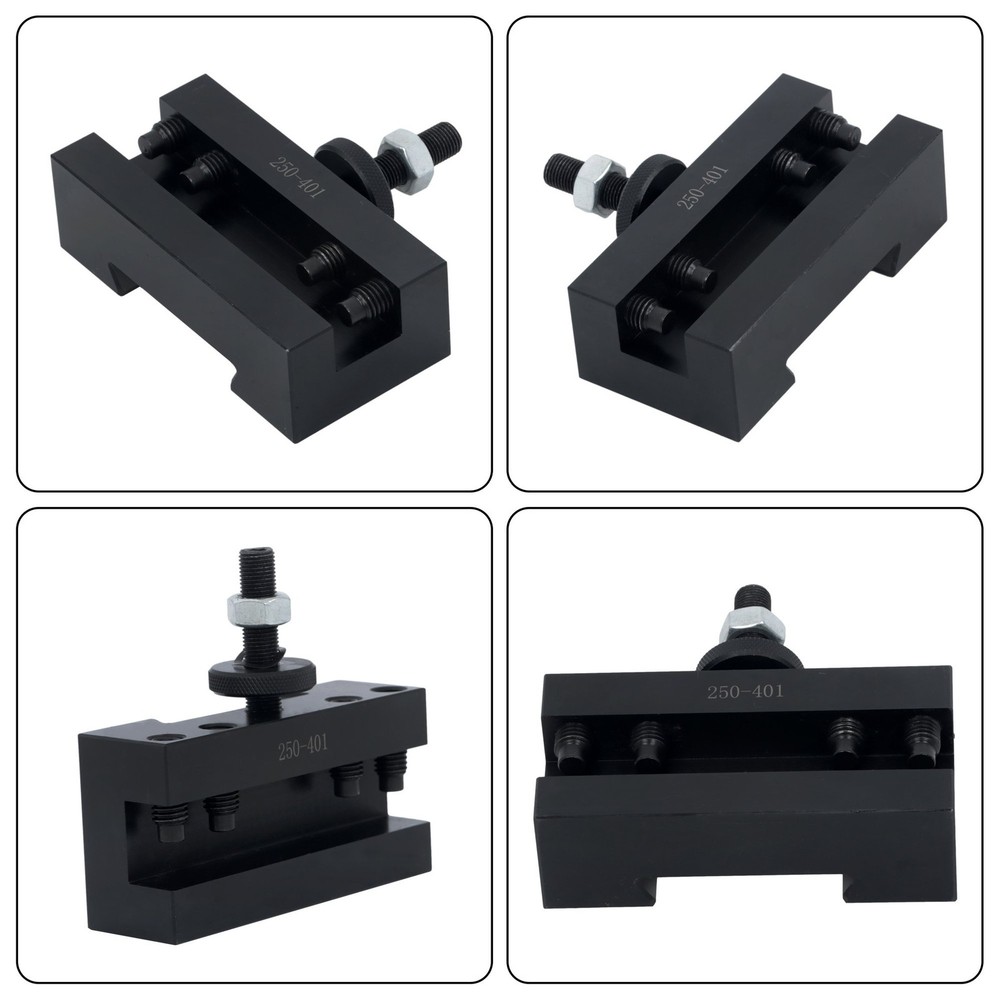 CA 250 401 Quick Change Lathe Tool Post Holder for Turning & Facing Operations