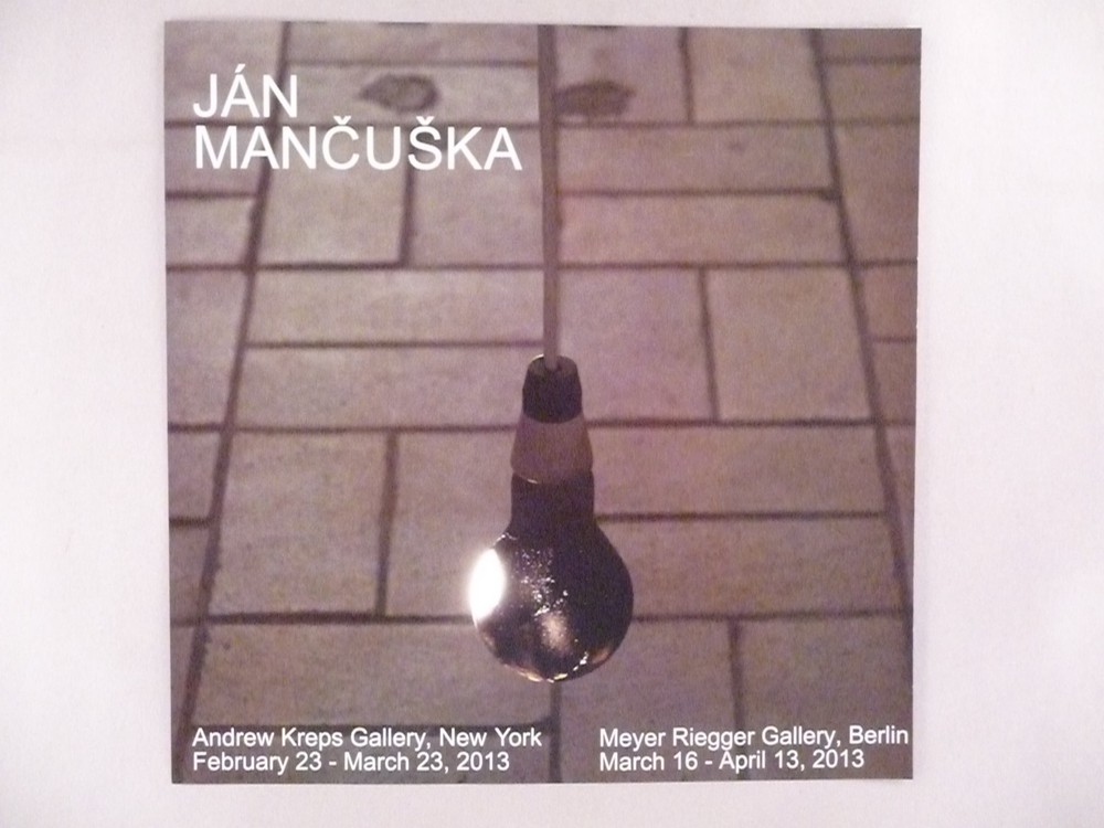 Jan Mancuska MAGAZINE AD - 2013