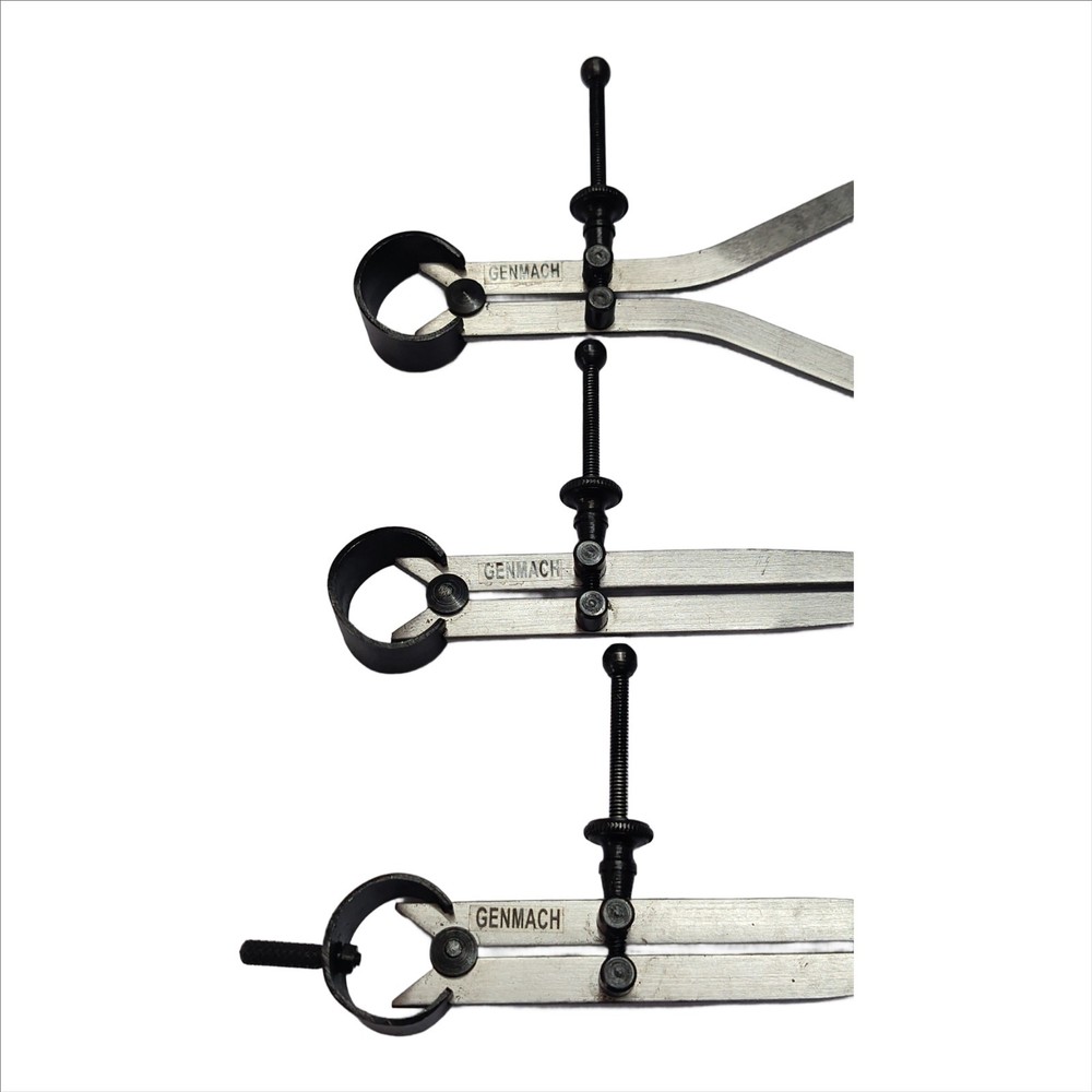 3 Pieces Spring Caliper Set - Inside Outside & Divider 24" inch / 600 mm Tool