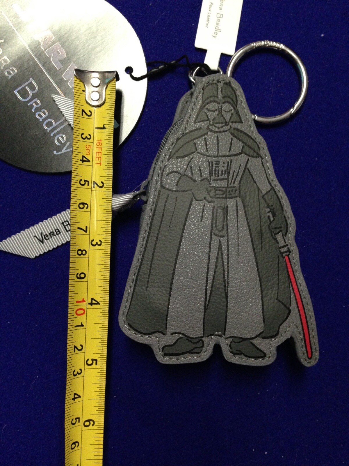 2022 Disney Vera Bradley Star Wars Darth Vader Bag Charm AirPod Case Coin Purse