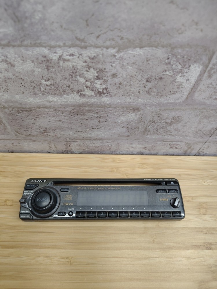 SONY CDX-C4750 Faceplate Replacement Only OEM