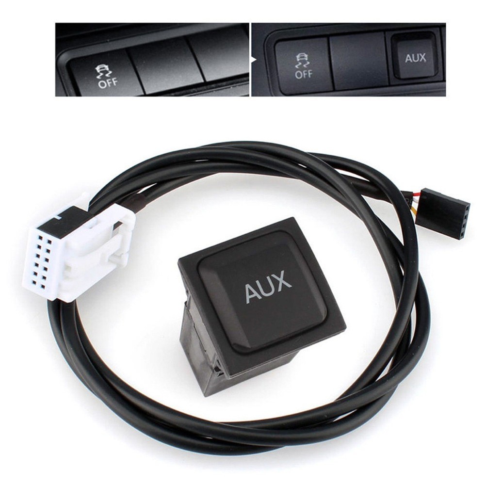 For Golf RCD510 RNS315 Switch Button Wiring Harness Enhanced Music Experience