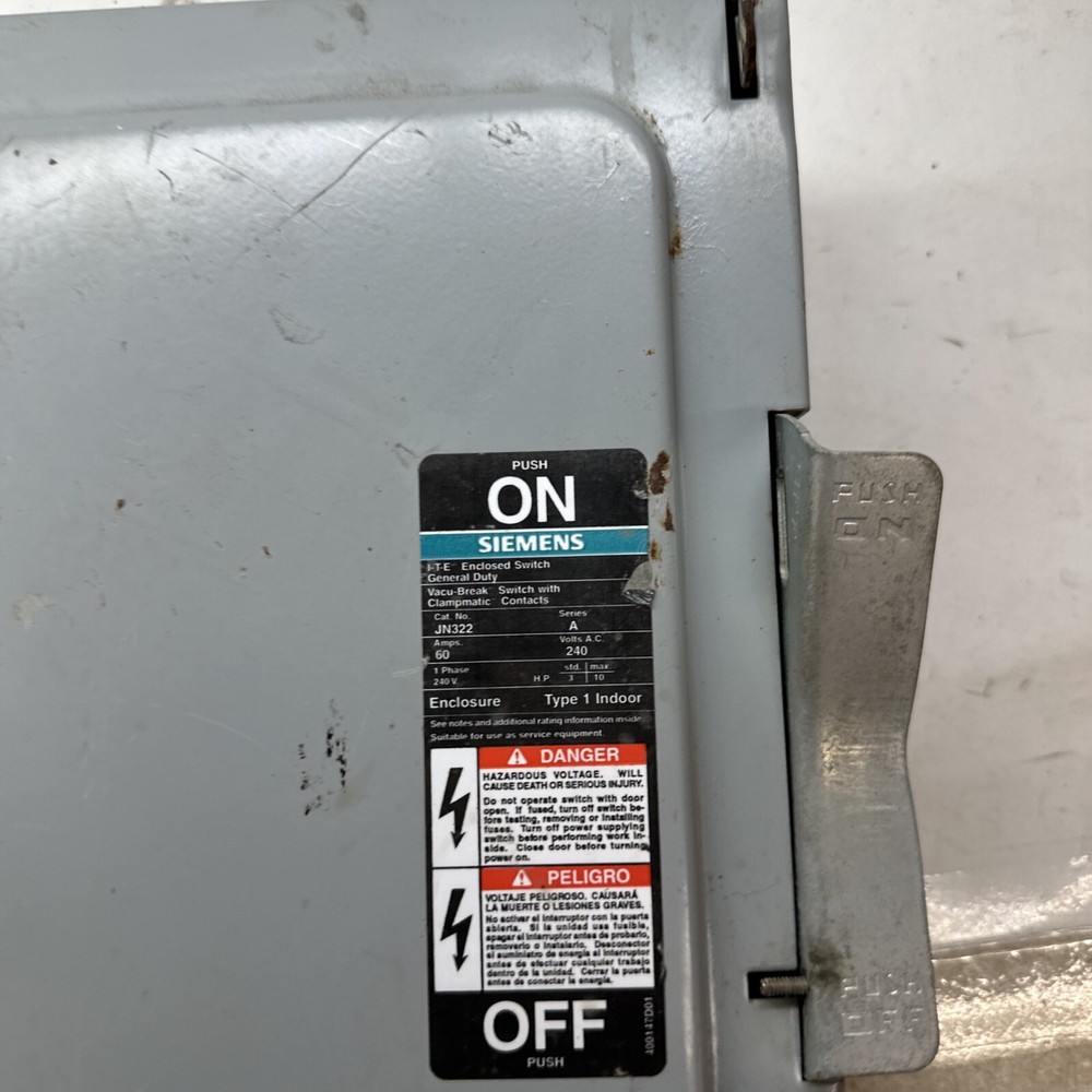 Siemens JN322 /A Type 1 60A