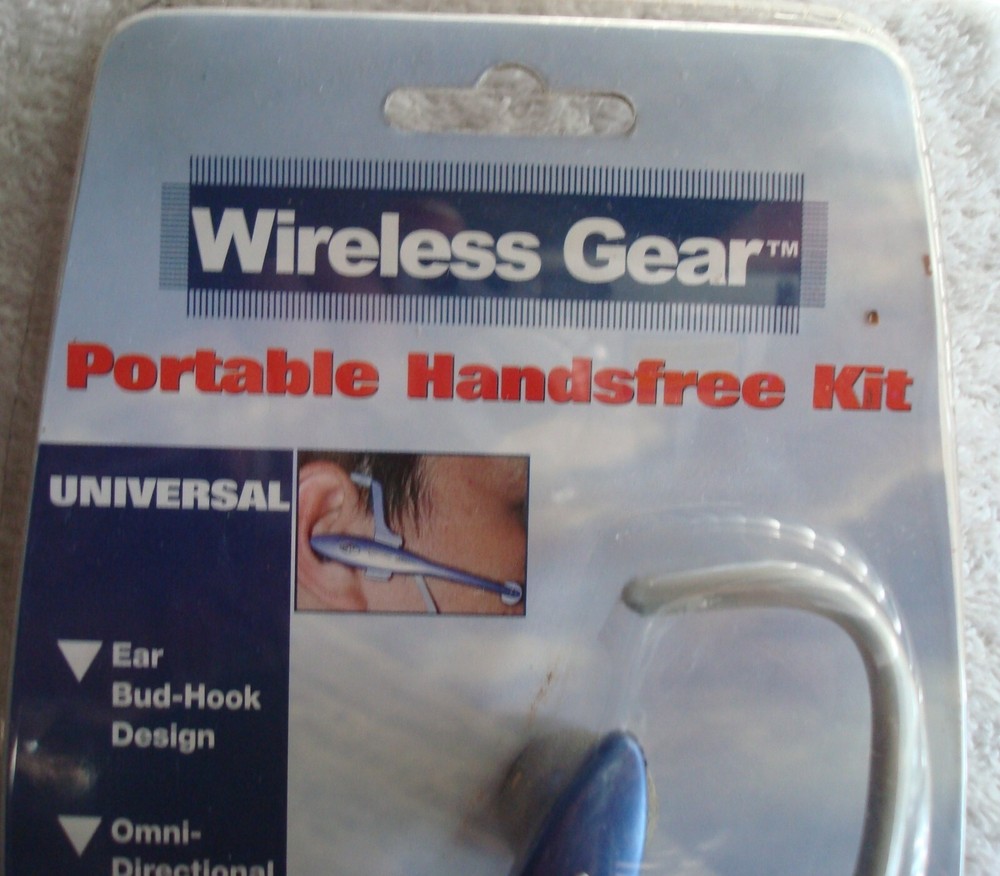Wireless Gear Portable Handsfree Kit Model PR971, Universal 2.5mm Jack