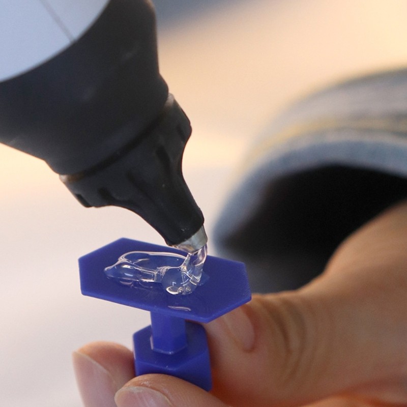 10Pcs Dent Repair Tool Puller Tabs Auto Maintenance Tool Dent Removal Tool