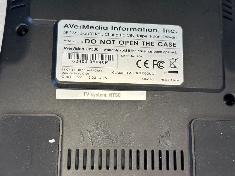 Aver Media Aver Vision CP300 Digital Document Camera Presentation System