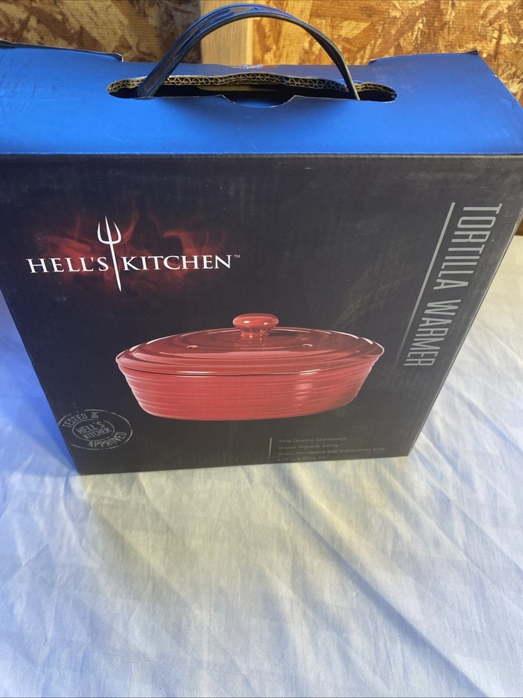 Hells Kitchen Tortilla Warmer Red
