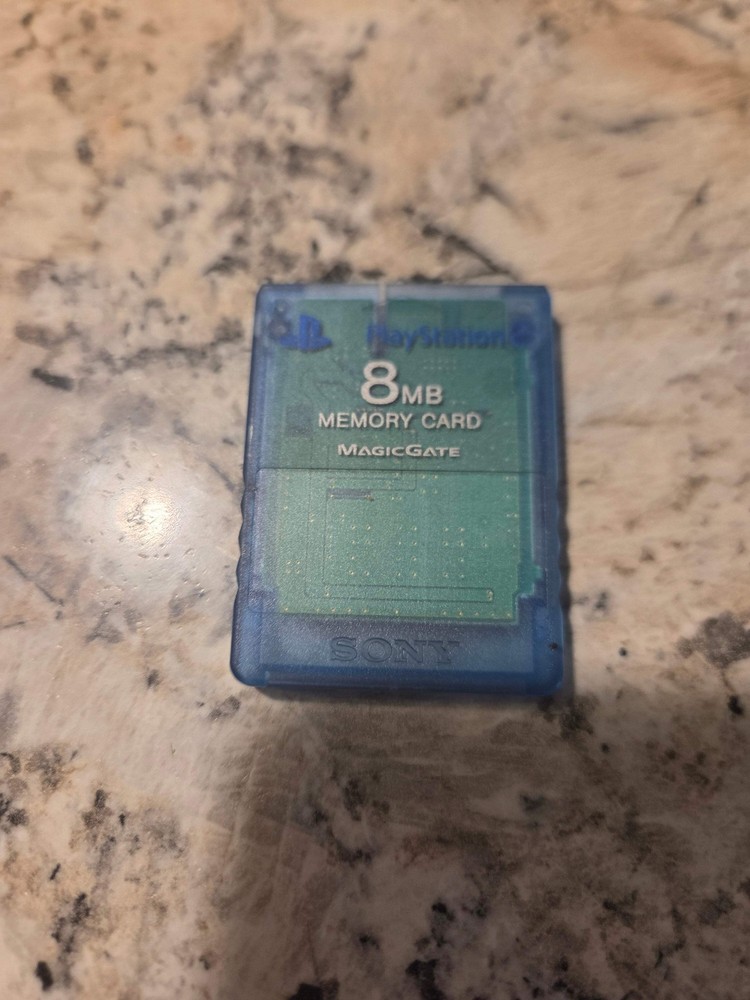 PlayStation 2 8MB Memory Card Blue
