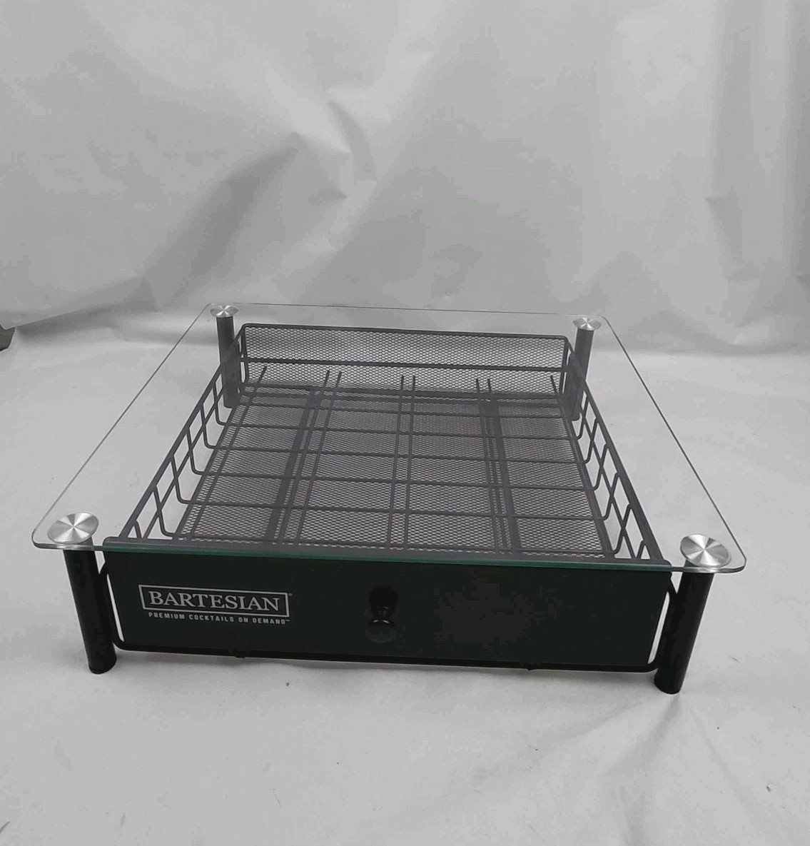 Bartesian Cocktail Capsule Storage Drawer Organizer Holds 36 Excellent Condition