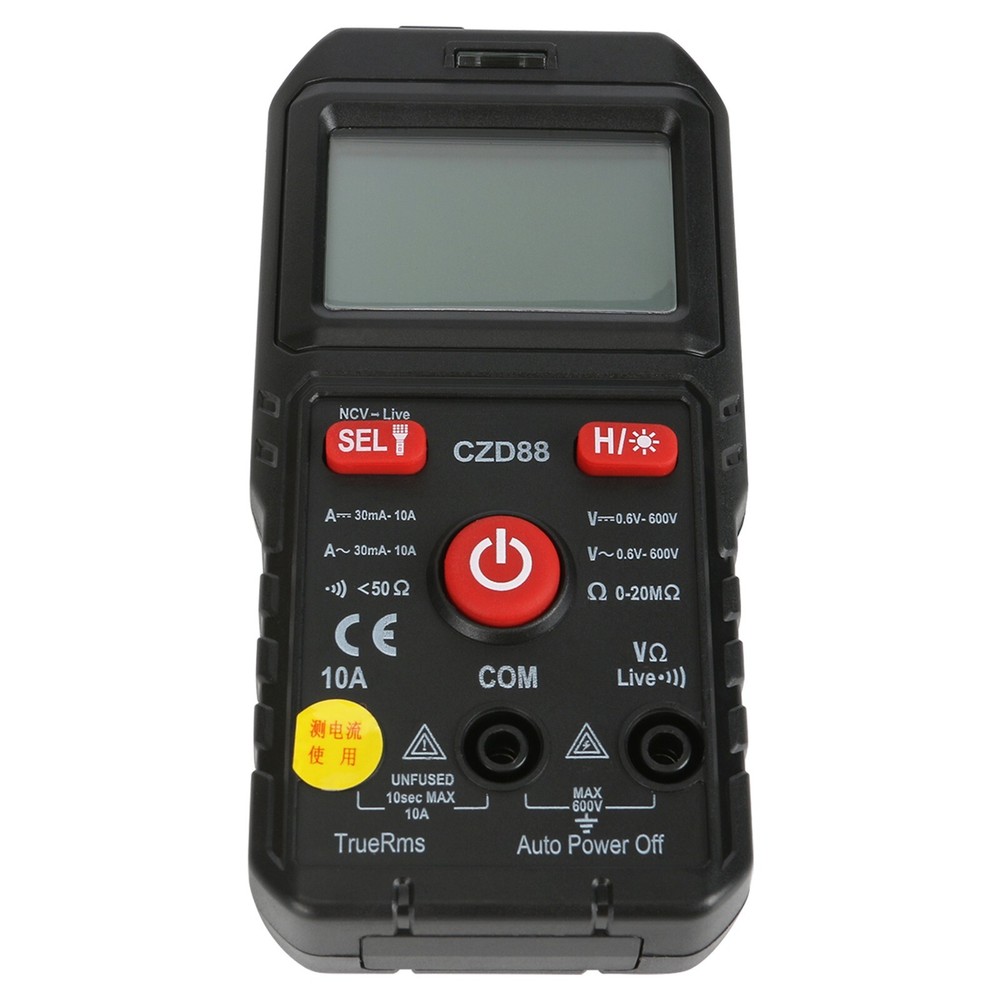 Digital LCD Multimeter Ammeter AC DC Voltage Ohmmeter Tester Meter Auto RangeOpe