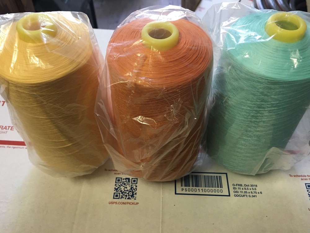 A& E WILDCAT PLUS,  3 LARGE SPOOLS Diff. Colors TEx-24, INDUSTRIAL SZ-16 Oz,
